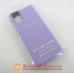 Samsung M31s M317 силиконовый чехол Silicone Cover lilaс