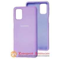 Samsung M31s M317 силиконовый чехол Silicone Cover lilaс
