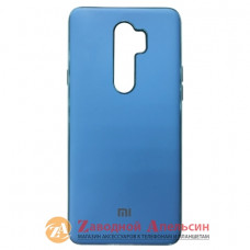 Xiaomi Redmi Note 8 pro матовий чохол Electroplate blue