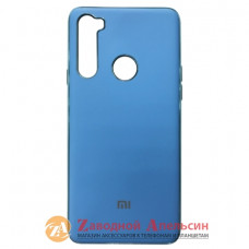 Xiaomi Redmi Note 8 матовий чохол Electroplate blue