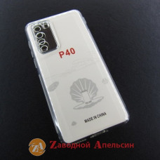 Huawei P40 (ANA-AN00) прозорий чохол захист камери