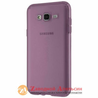 Samsung J7 J700 J701 прозрачный чехол Speak pink