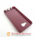 Samsung A3 A310 2016 чохол шкіра Momax marsala