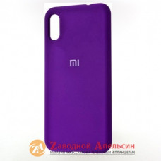 Xiaomi Redmi 7A силиконовый чехол Silicone Cover purple