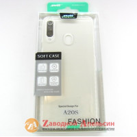 Samsung A20s A207 прозрачный чехол SMtt clear