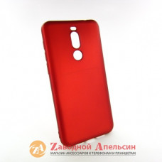Meizu X8 захисний чохол Soft Touch red