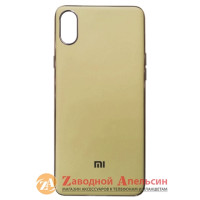 Xiaomi Redmi 7A матовый чехол Electroplate бронз