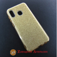 Samsung A30 A305 A20 A205 чехол блестки Shining Glitter Bling