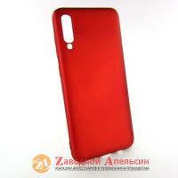 Samsung A70 A705 захисний чохол soft touch red
