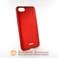 Xiaomi Redmi 6A захисний чохол Soft touch red