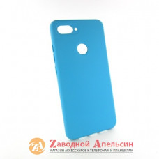 Xiaomi Mi 8 lite Силіконовий чохол (блакитний)