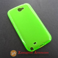 Samsung N7100 Note2 чехол Cover green