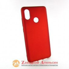 Xiaomi Mi 8 захисний чохол soft touch red