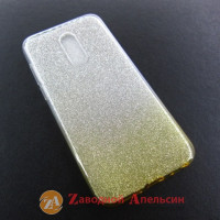 Meizu 16 plus чохол блискітки двоколірний