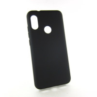 Xiaomi Redmi 6 pro Mi A2 lite чехол черный Silicone Cover