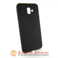 Samsung J6 J610 Plus защитный чехол карбон