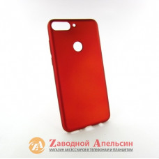 Huawei Y7 2018 honor 7C pro (LDN-L21) чохол soft touch red