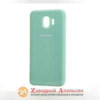 Samsung J4 J400 захисний чохол Silicone Cover mint