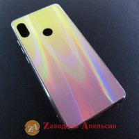 Xiaomi Redmi note 5 pro яркий чехол Aurora laser led