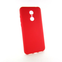 Xiaomi Redmi 5 plus силиконовый чехол Colorful red