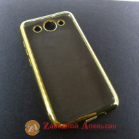 Huawei Y3 2017 CRO-U00 чохол Eleсtroplating gold
