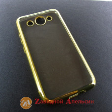 Huawei Y3 2017 CRO-U00 чохол Eleсtroplating gold