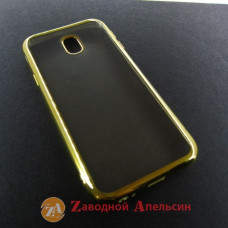 Samsung J3 2017 J330 чехол Electroplating gold
