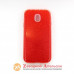 Samsung J3 2017 J330 чехол Shining блестки red