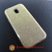 Samsung J3 2017 J330 чехол Shining блестки gold