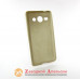 Samsung G355H Core2 чехол накладка кожа gold