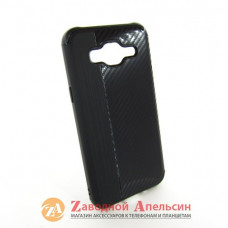 Samsung J5 J500 захисний чохол карбон