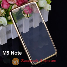 Meizu M5 Note чохол Electroplating golden