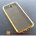 Samsung J7 2017 J730 чохол Electroplating golden