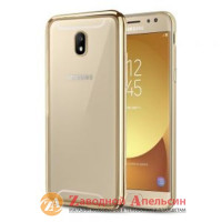 Samsung J7 2017 J730 чохол Electroplating golden