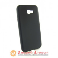 Samsung A7 2017 A720 чохол soft touch black