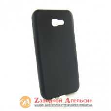 Samsung A7 2017 A720 чохол soft touch black