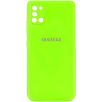 Samsung A31 A315 чохол салатовий Silicone Case party