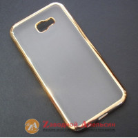 Samsung A7 2017 A720 чохол Electroplating gold