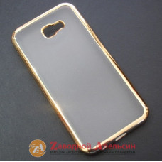 Samsung A7 2017 A720 чохол Electroplating gold