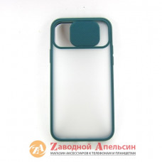 iPhone 11 pro чохол захист камери Curtain pine green