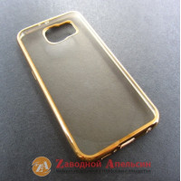 Samsung G920 S6 чехол Electroplating gold