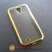 Samsung i9500 S4 чехол Electroplating gold