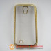 Samsung i9500 S4 чехол Electroplating gold