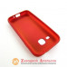 Samsung J1 J105 mini захисний чохол soft touch red