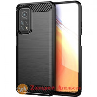 Xiaomi Mi 10T pro силіконовий чохол карбон black