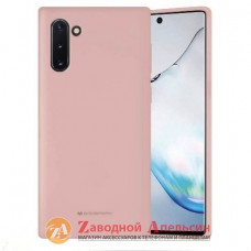 Samsung N970 Note 10 силіконовий чохол Goospery пудра