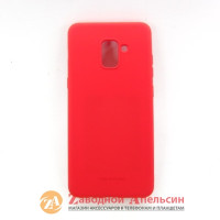 Samsung A8 plus A730 захисний чохол Jelly Case red
