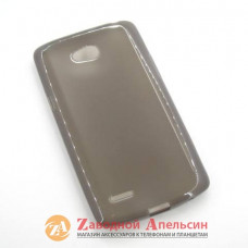 LG L80 D380 D373 чехол + пленка Cover grey