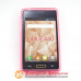 LG E440 Optimus L4 чехол + пленка Cover pink