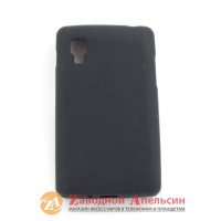 LG E440 Optimus L4 чехол + пленка Cover black